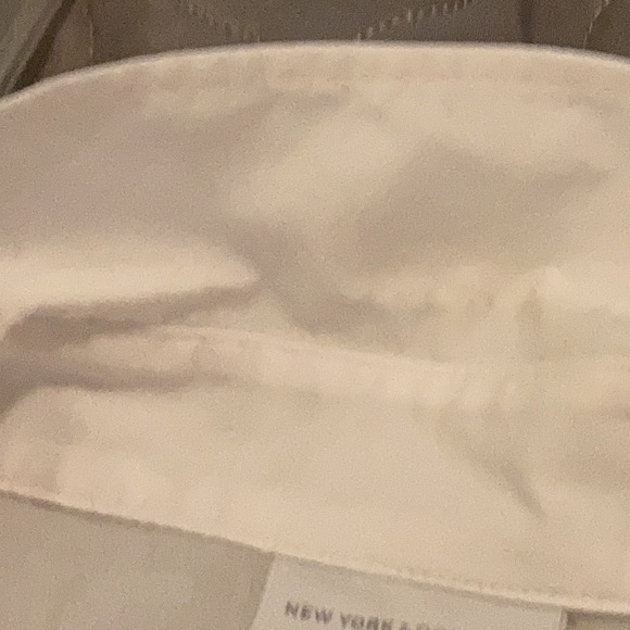 EUC button down white top - Picture 7 of 8